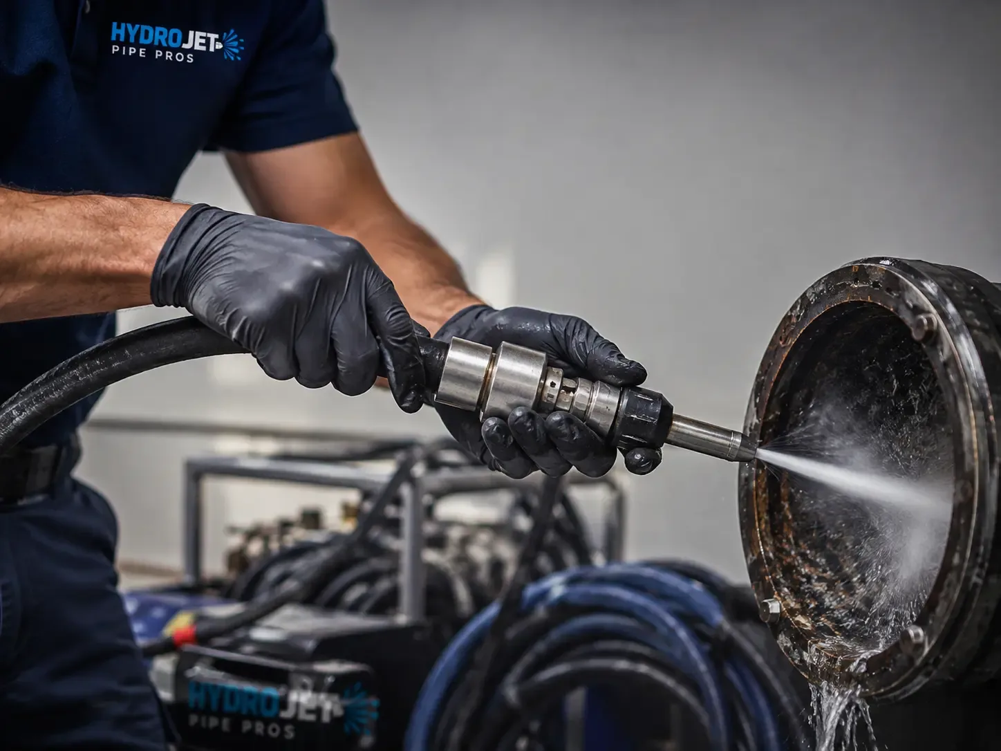 Hydro Jet Pipe Descaling in Markham, IL